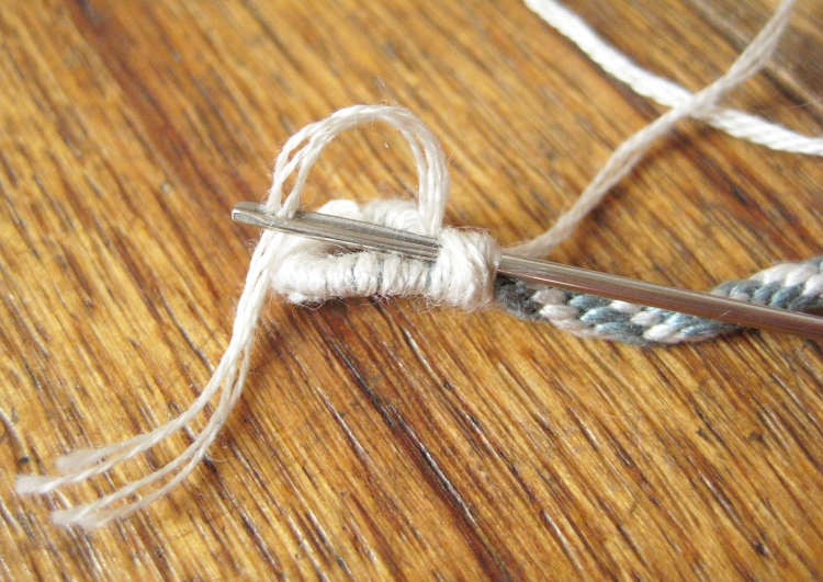 Braided Bracelet with Anchor Charm