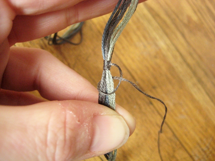 Braided Bracelet with Anchor Charm