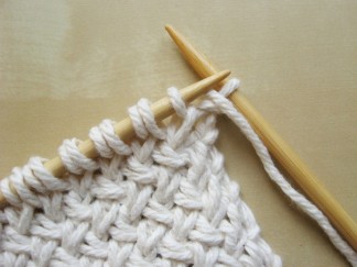 Diagonal Basketweave Knitting Pattern - How Did You Make This? | Luxe DIY