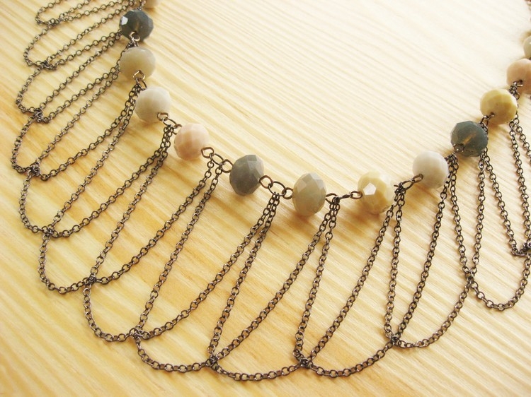 Draped Chain Necklace
