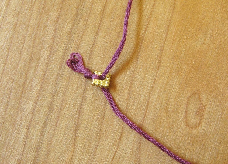 Beads and Threads Bracelet