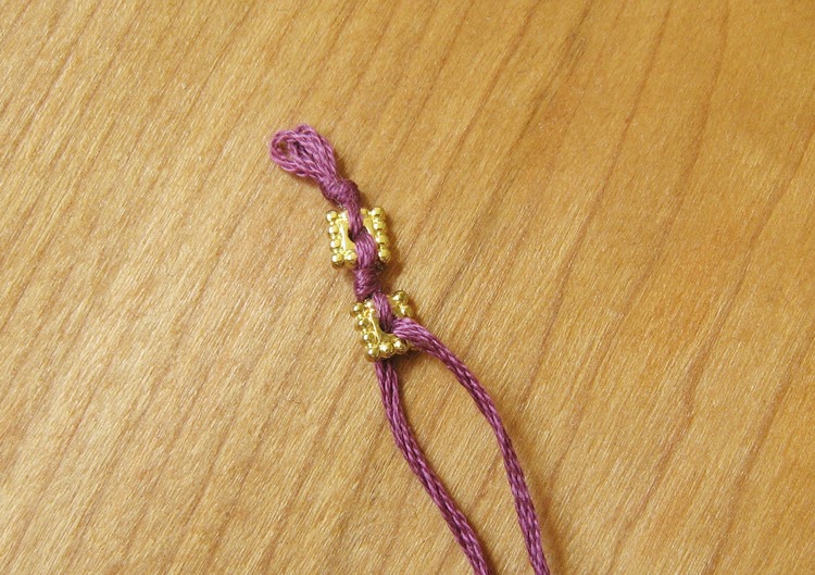 Beads and Threads Bracelet