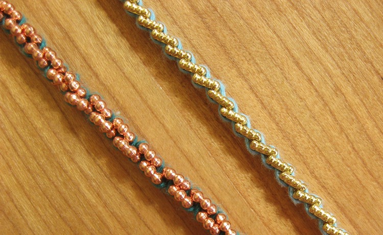 Beads and Threads Bracelet
