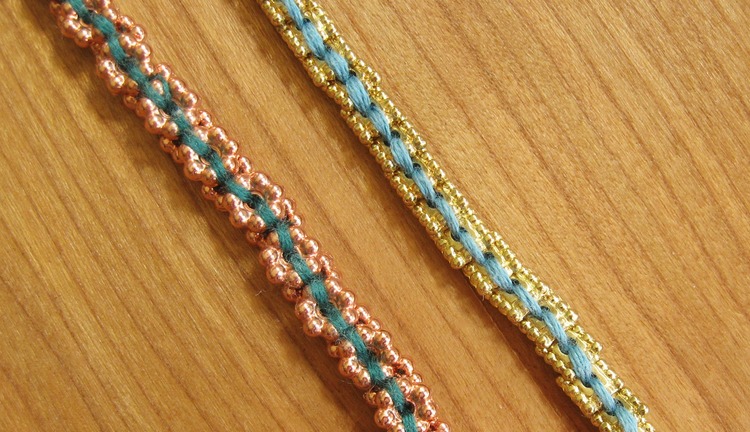 Beads and Threads Bracelet