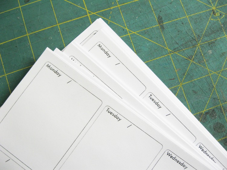 Notepad Desk Calendar How Did You Make This? Luxe DIY